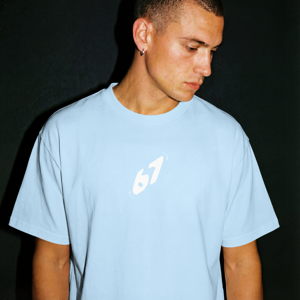 Six Seven Men Oversized Terry TShirt