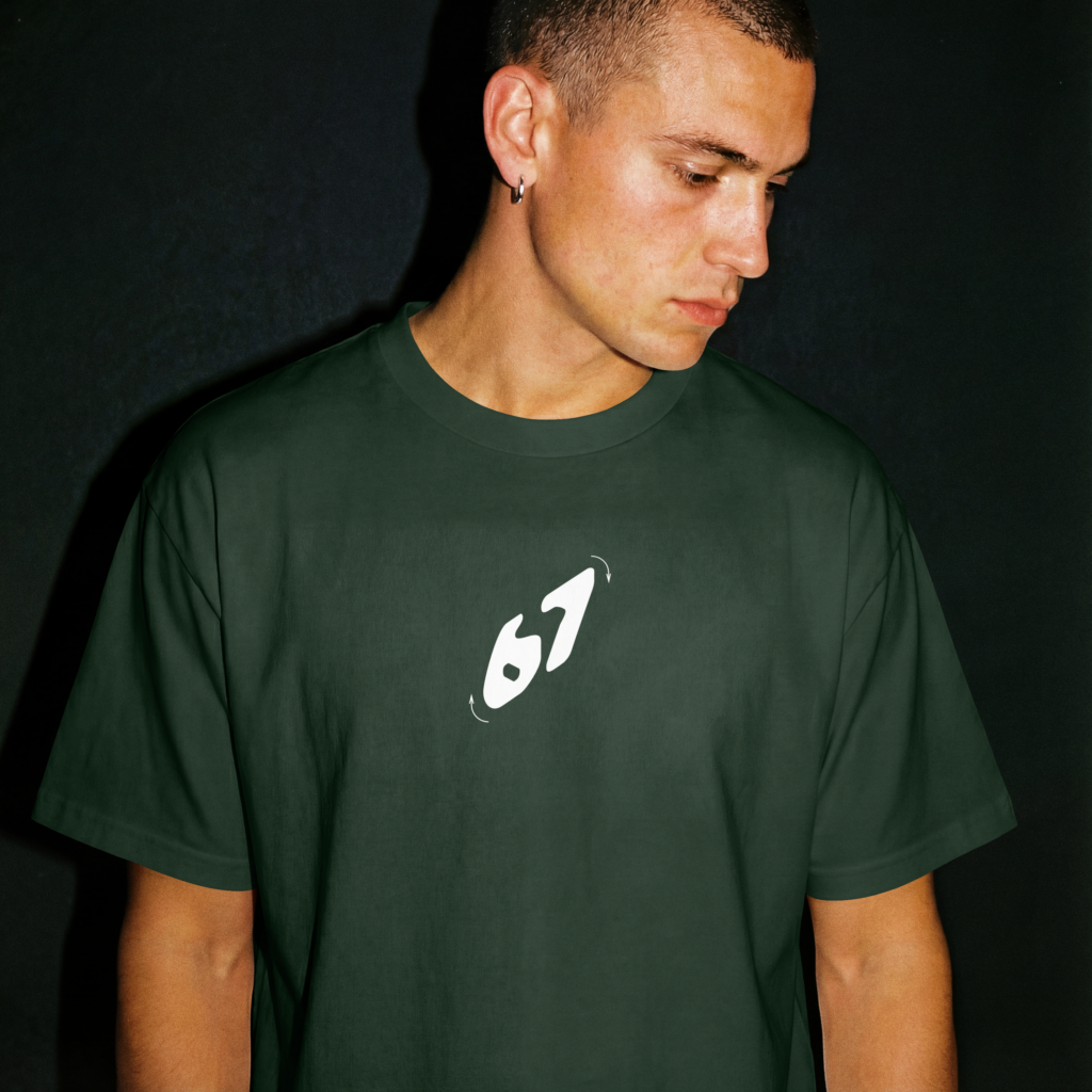 Six Seven Men Oversized Terry TShirt