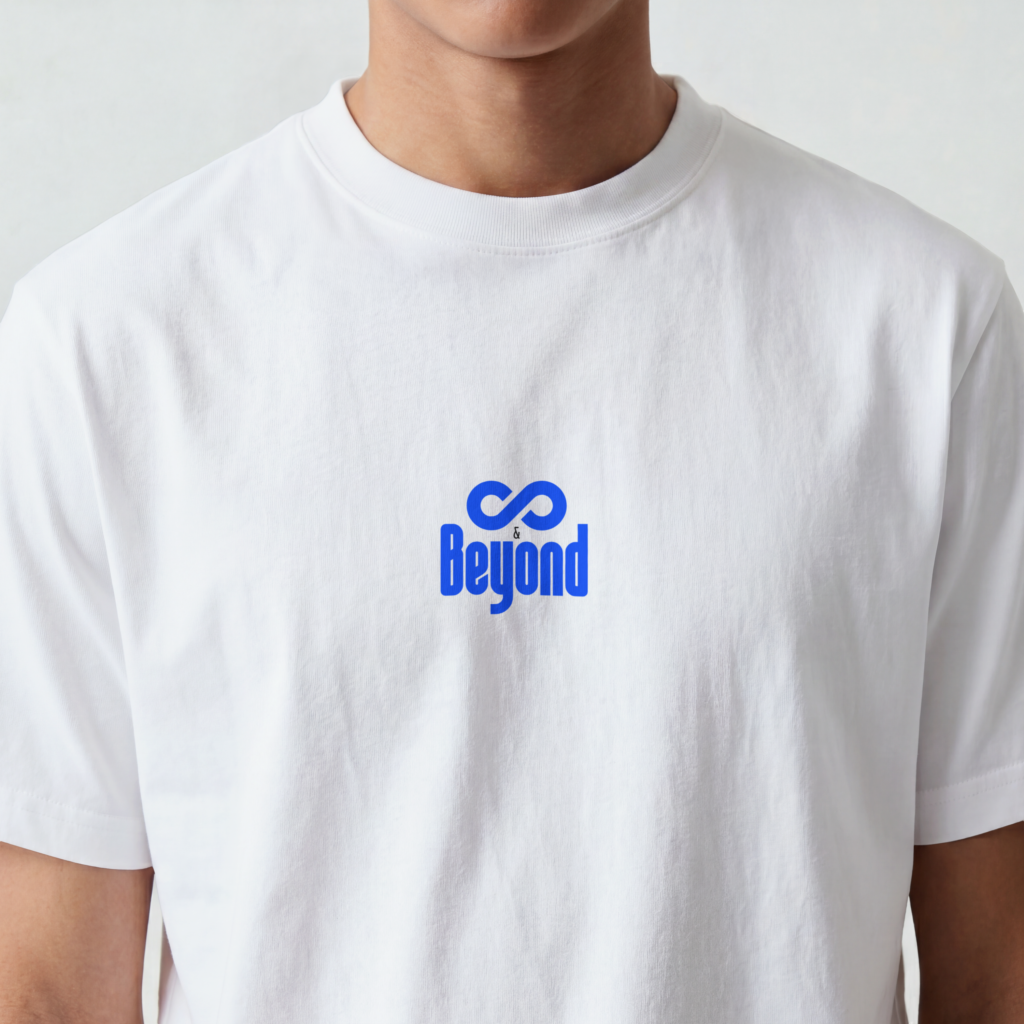 Infinity And Beyond Men Oversized Classic TShirt