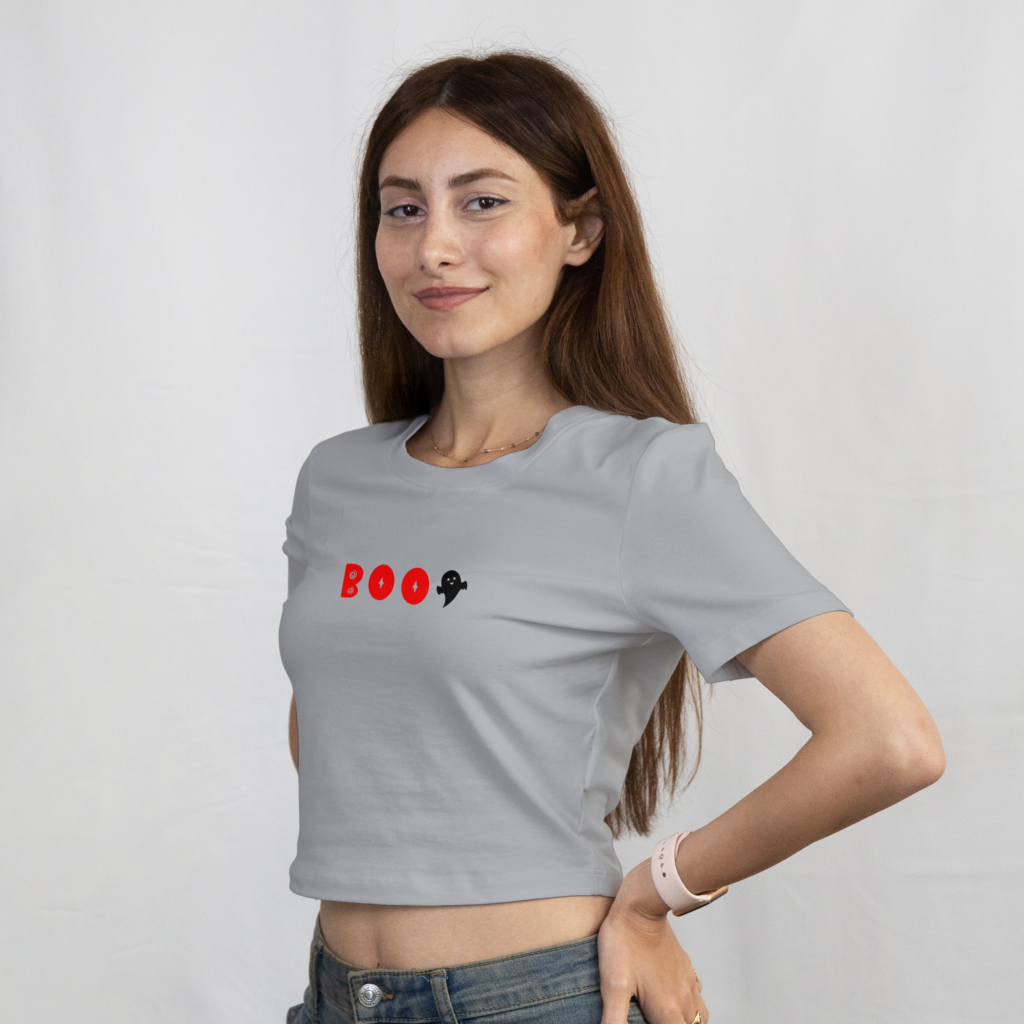 Boo Women Crop Top