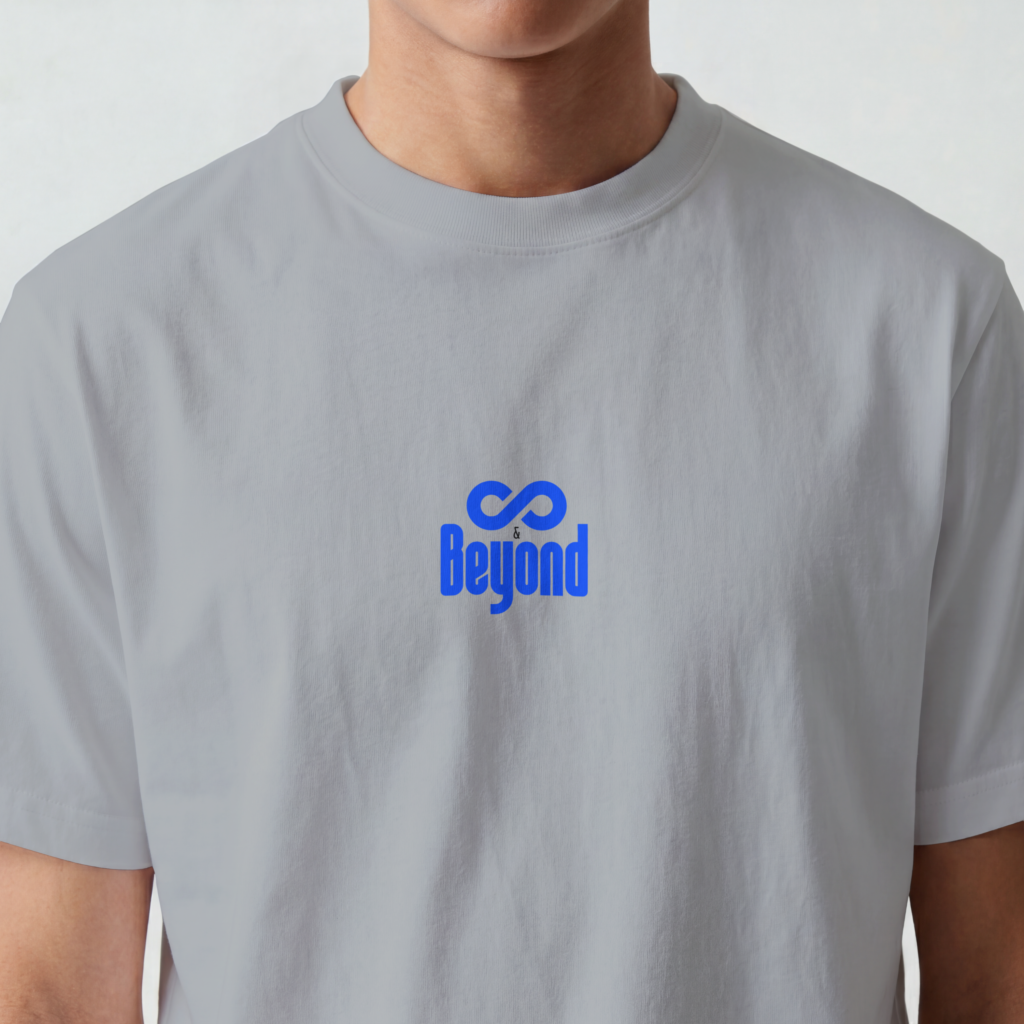 Infinity And Beyond Men Oversized Classic TShirt