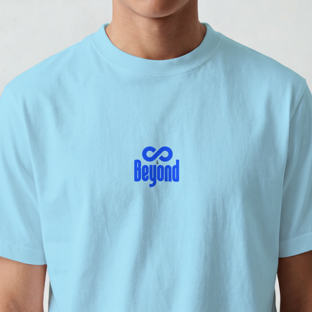 Infinity And Beyond Men Oversized Classic TShirt
