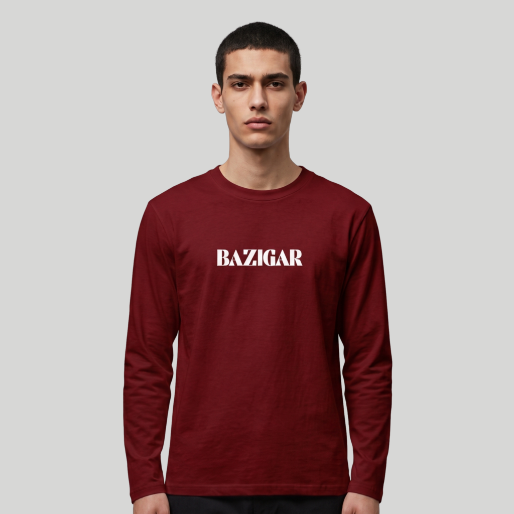 Bazigar Men Full Sleeve TShirt