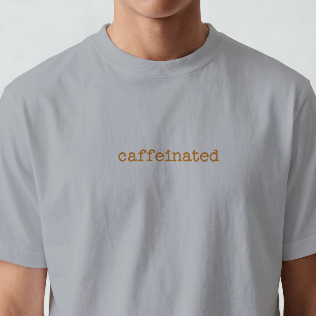 Caffeinated Men Classic Crew TShirt