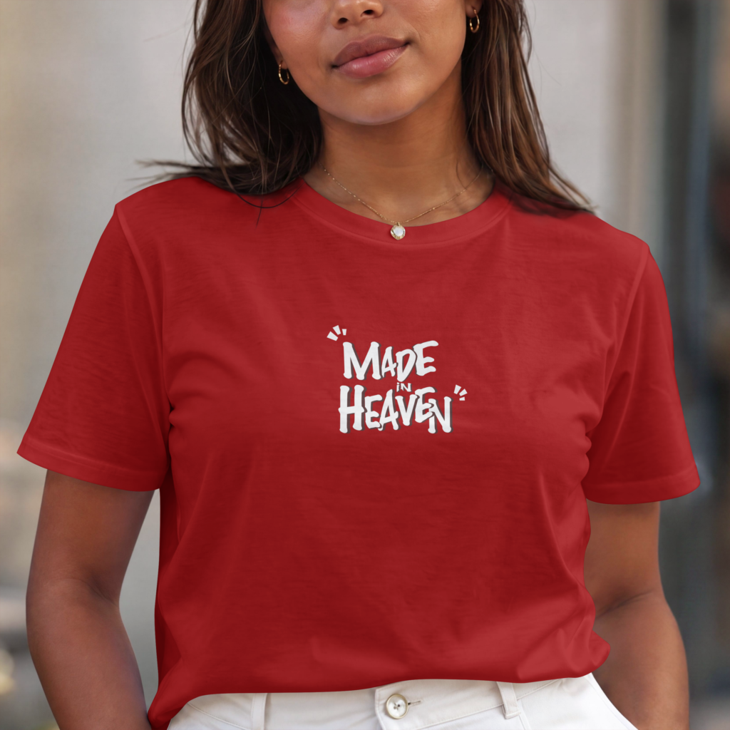 Made In Heaven Women Cotton Stretch TShirt