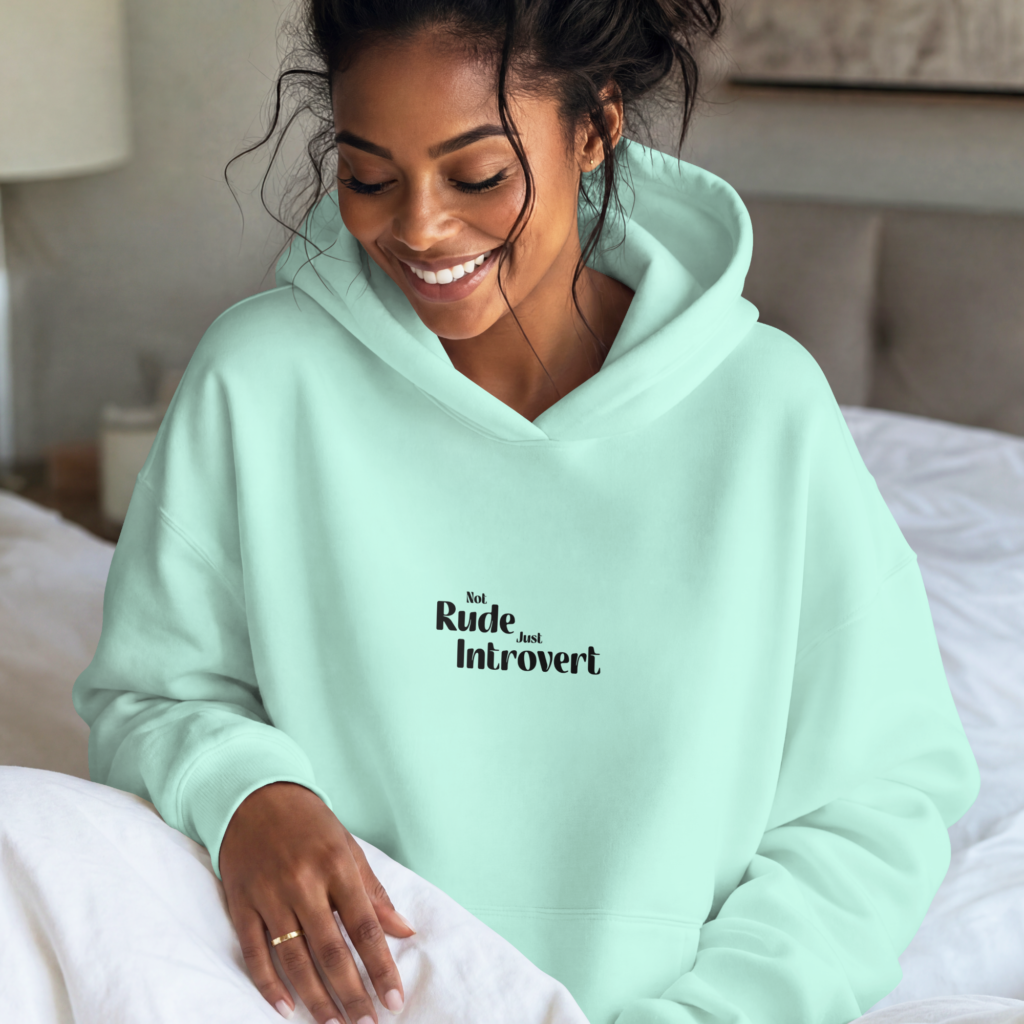 Not Rude Just Introvert Women Hoodie