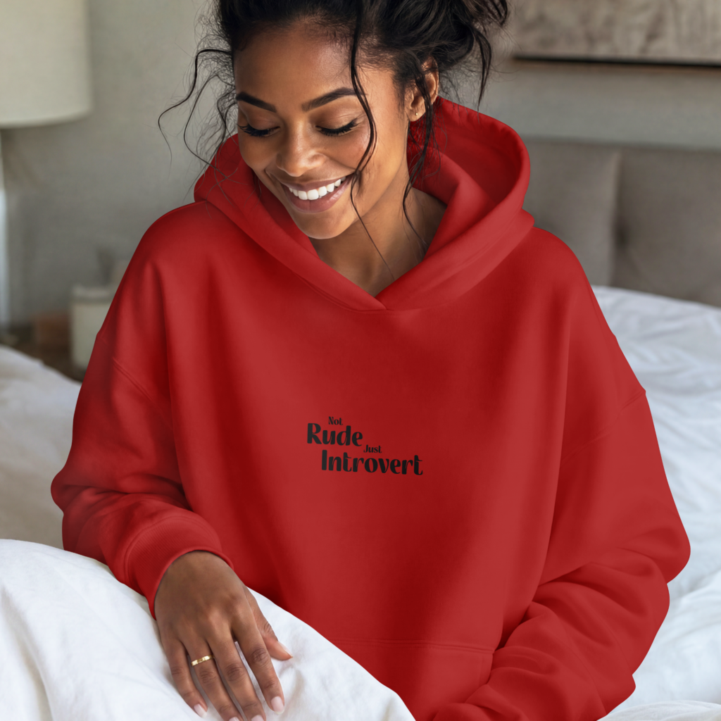 Not Rude Just Introvert Women Hoodie