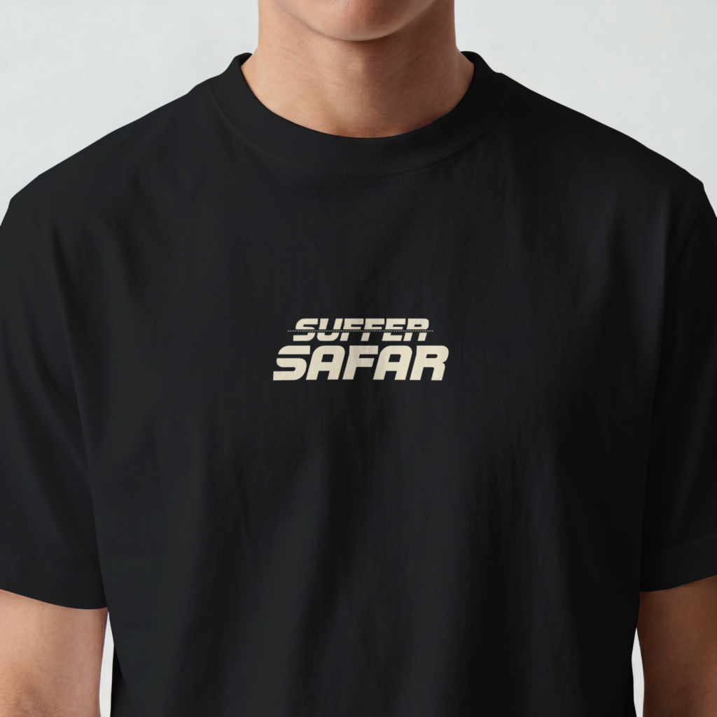 Suffer Safar Men Oversized Classic TShirt