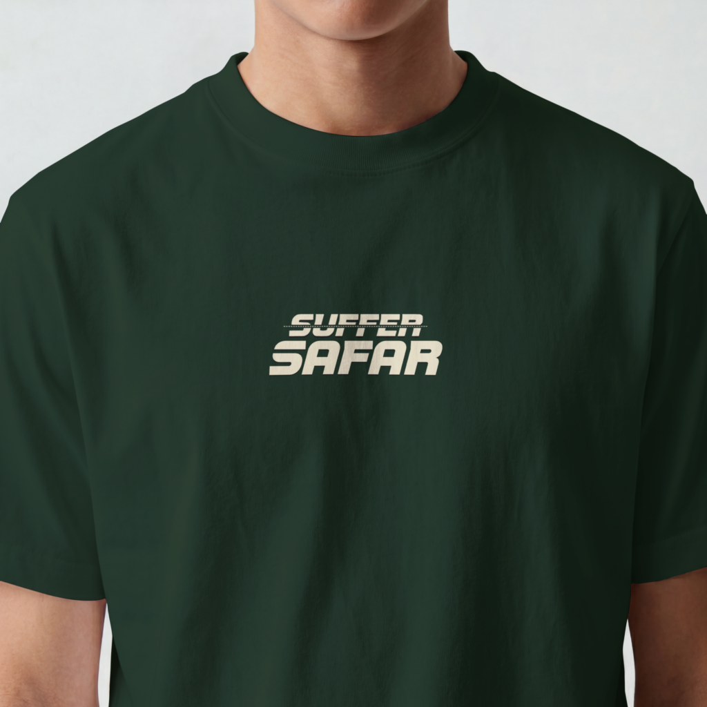 Suffer Safar Men Oversized Classic TShirt