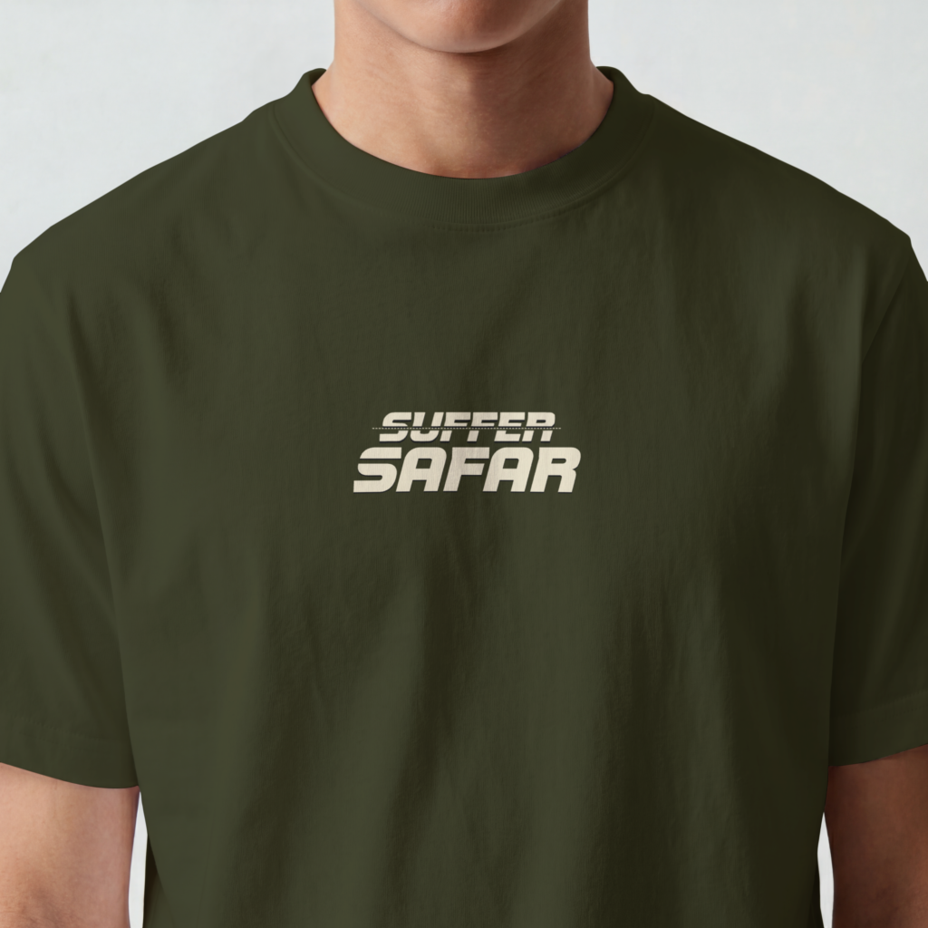 Suffer Safar Men Oversized Classic TShirt