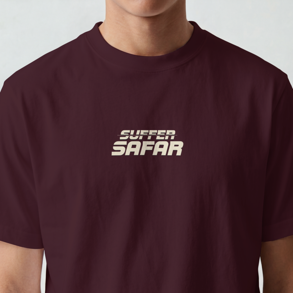 Suffer Safar Men Oversized Classic TShirt