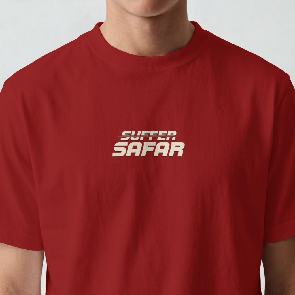 Suffer Safar Men Oversized Classic TShirt