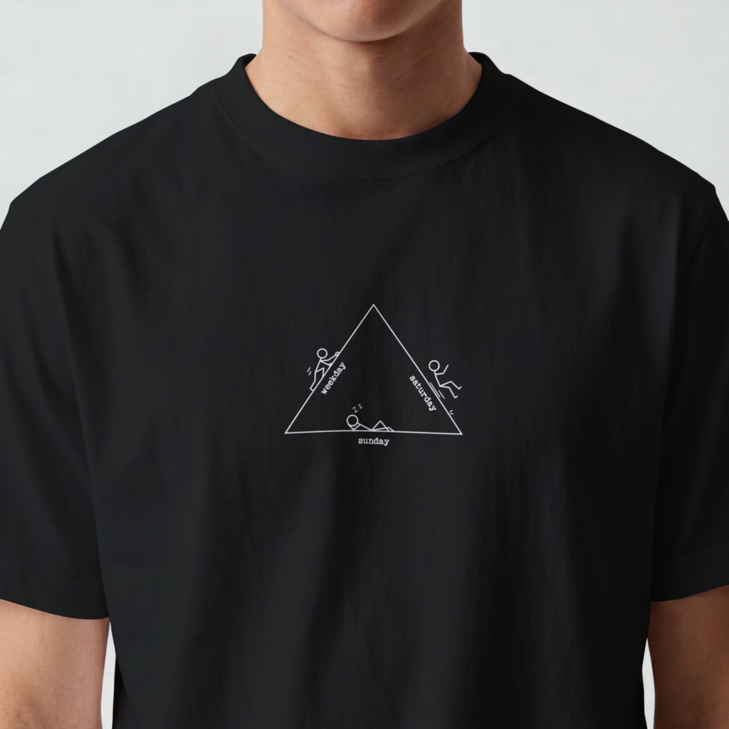 Triangle of Hustle Men Classic Crew TShirt