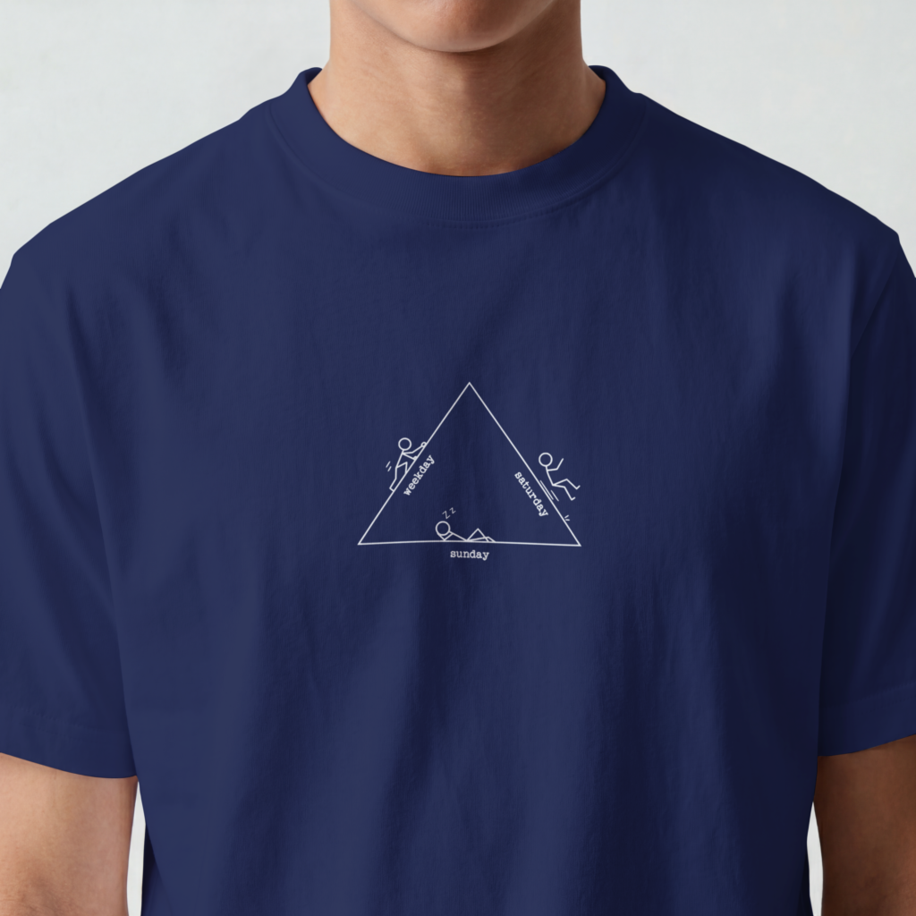 Triangle of Hustle Men Classic Crew TShirt