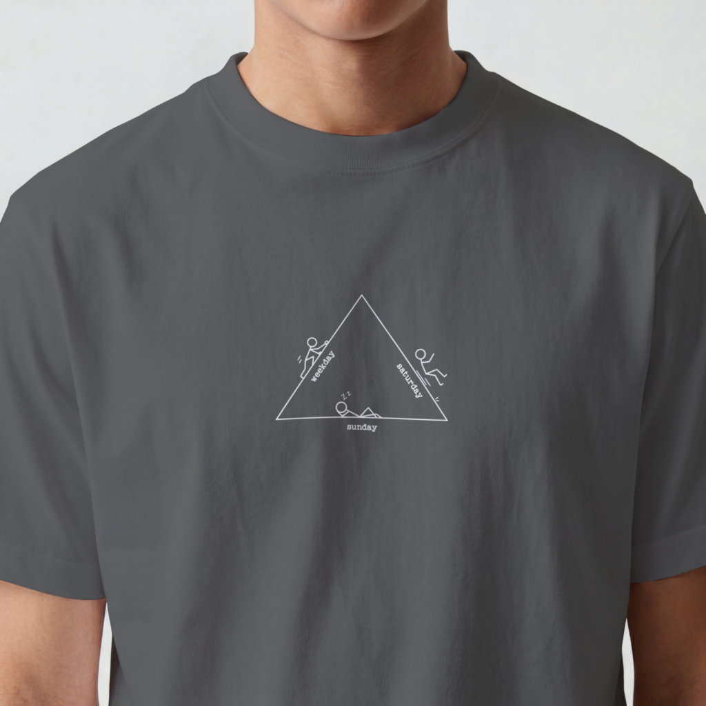 Triangle of Hustle Men Classic Crew TShirt