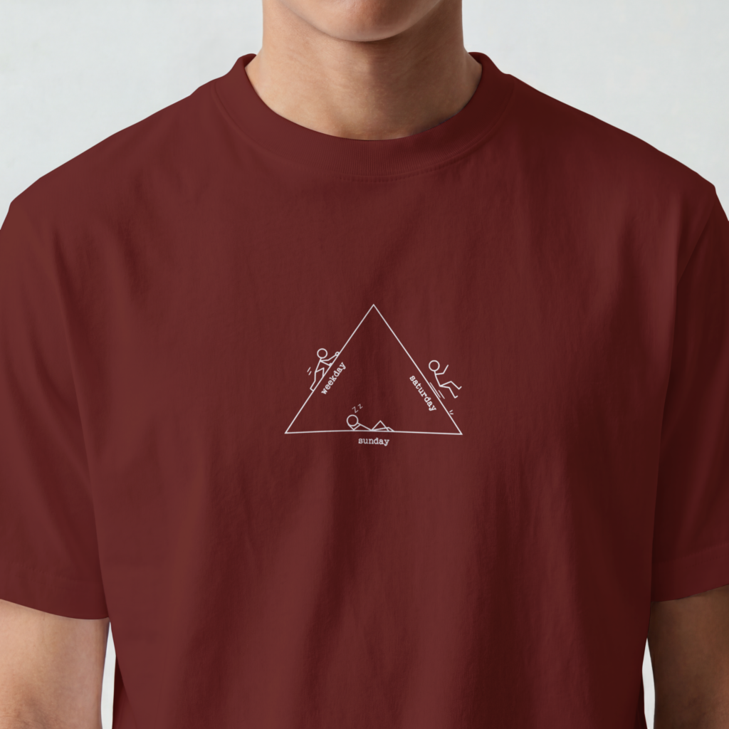 Triangle of Hustle Men Classic Crew TShirt