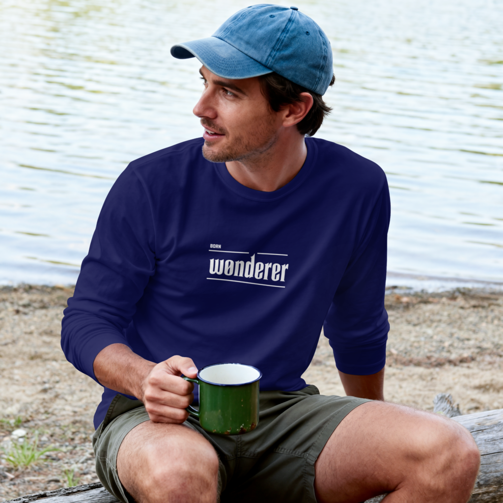 Born Wonderer Men Full Sleeve TShirt