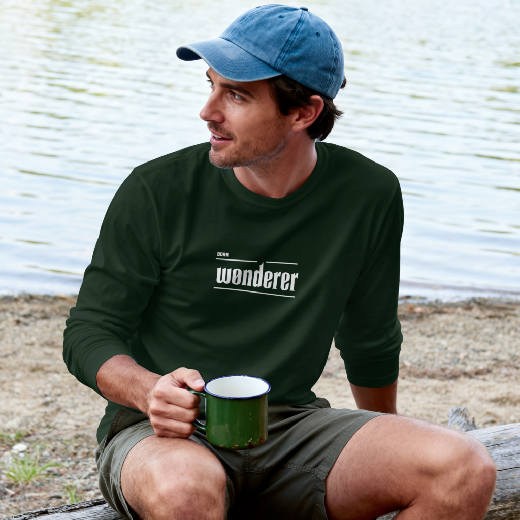 Born Wonderer Men Full Sleeve TShirt
